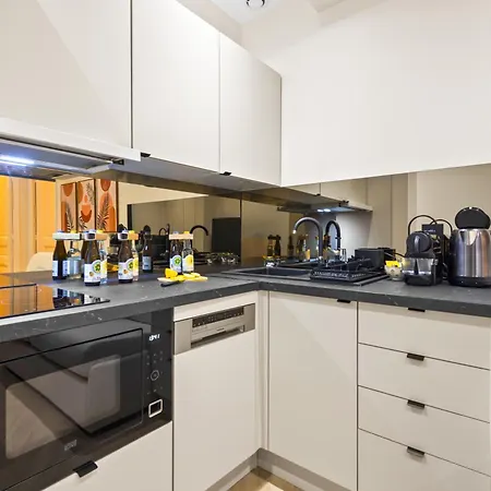 Saint Charles - Splendide 3 Pieces - Carre D'or - Parking Prive Apartament Mentona